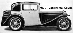 MG L1 Continental Coupe